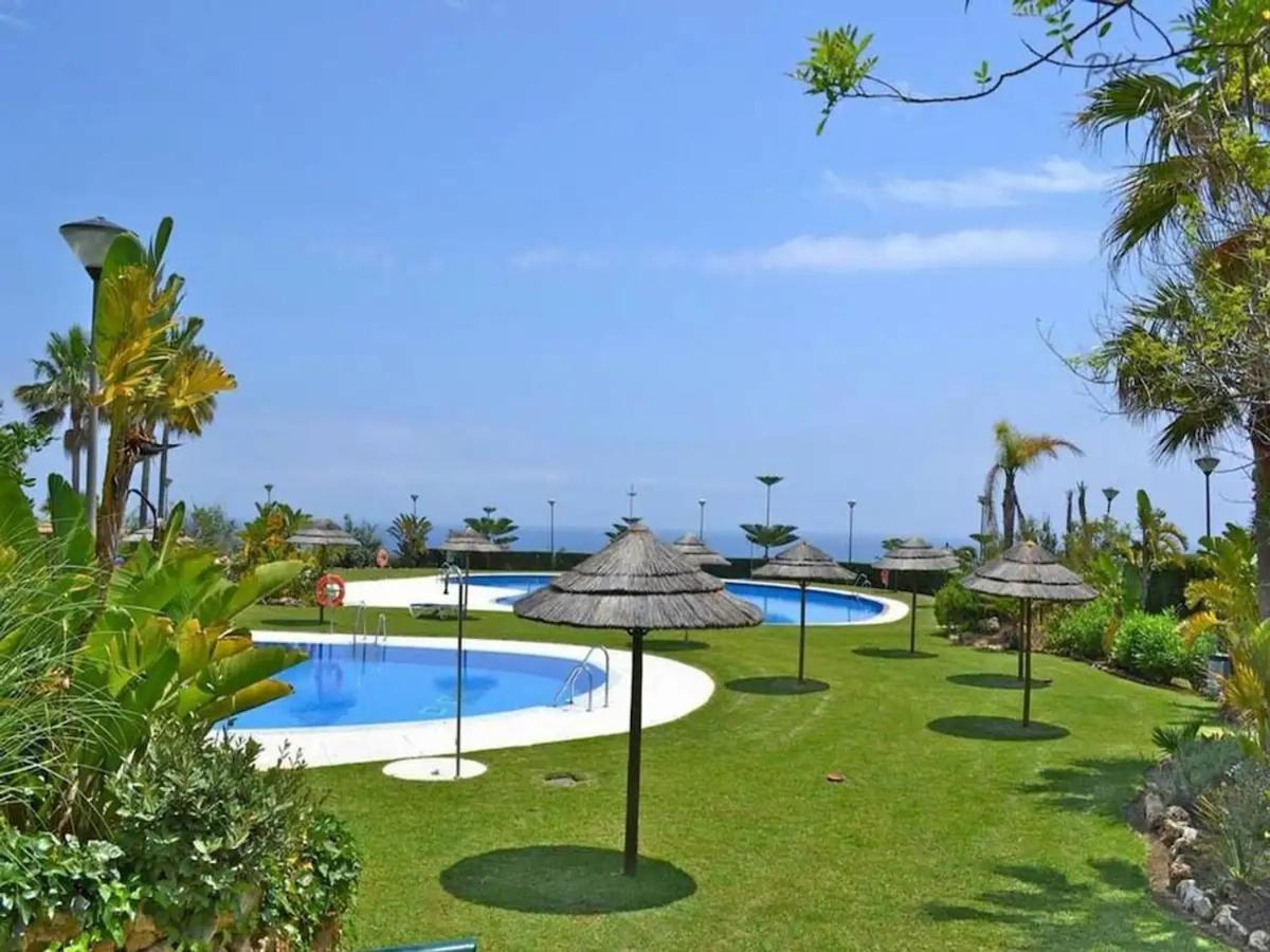 Beachfront Complex El Coloso Views,Pools,Parking Benalmadena Costa ภายนอก รูปภาพ