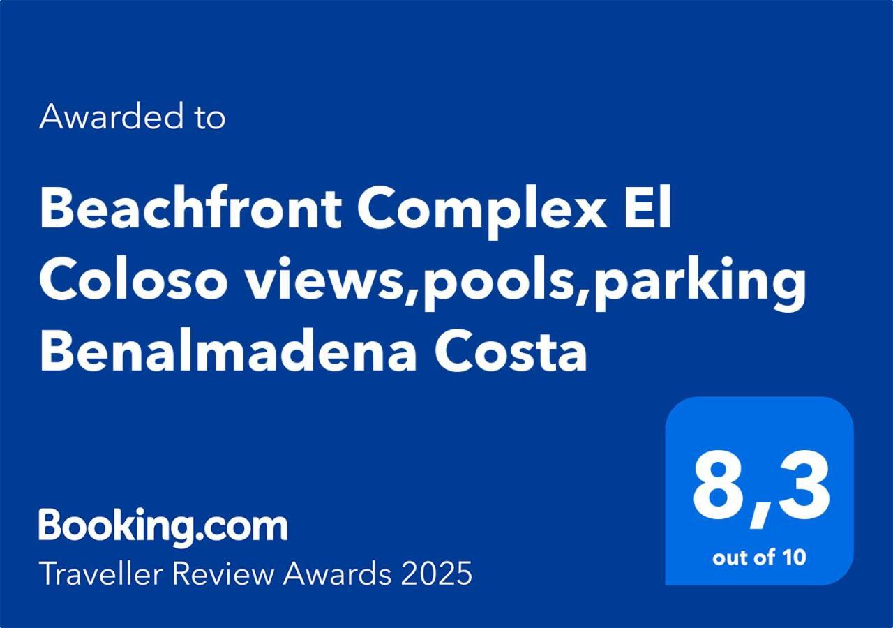 Beachfront Complex El Coloso Views,Pools,Parking Benalmadena Costa ภายนอก รูปภาพ